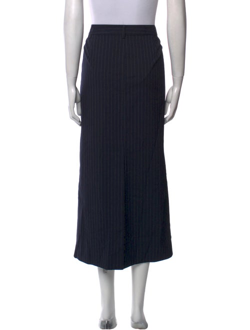 Reformation Striped Midi Length Skirt