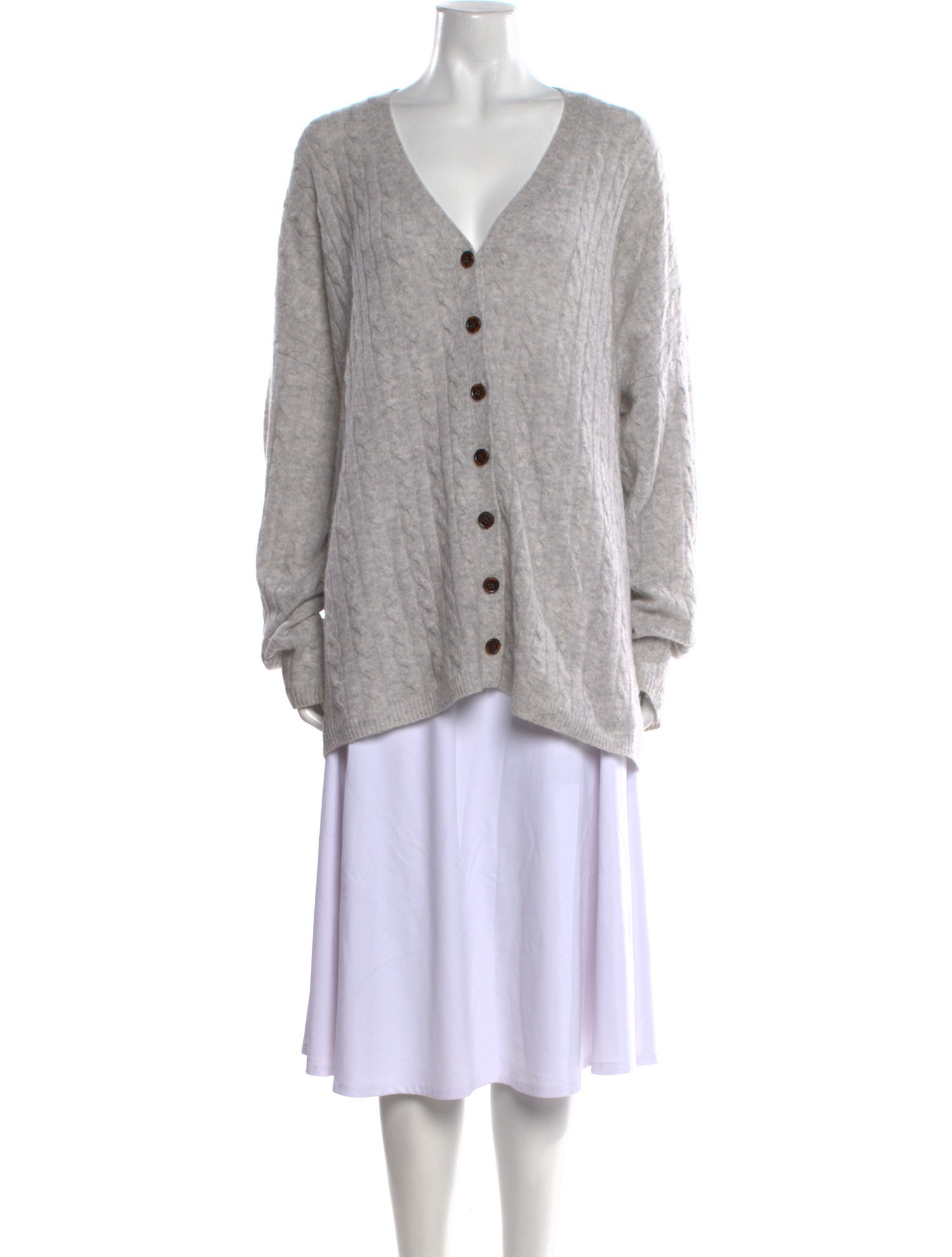 Reformation Cashmere V-Neck Sweater