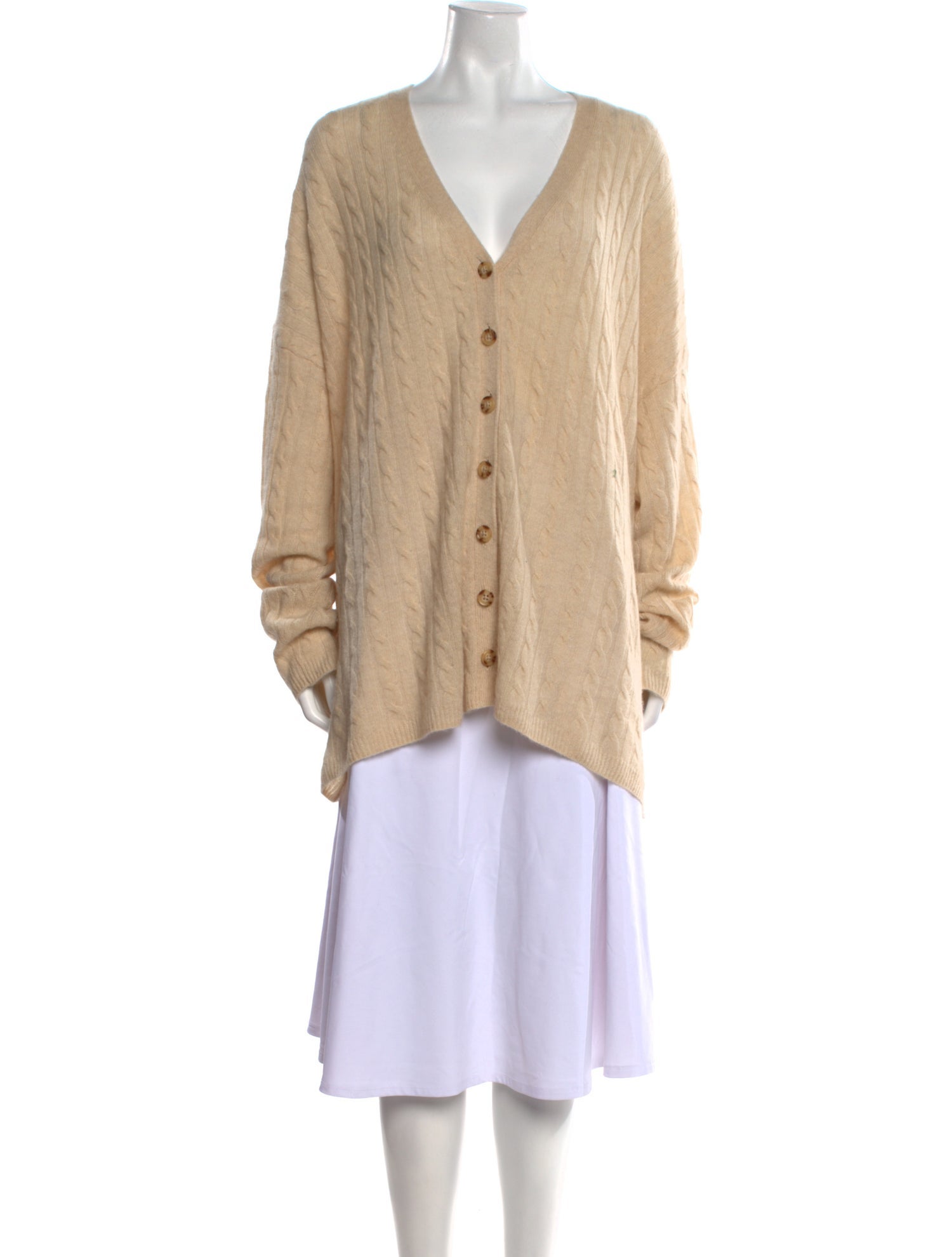 Reformation Cashmere V-Neck Sweater