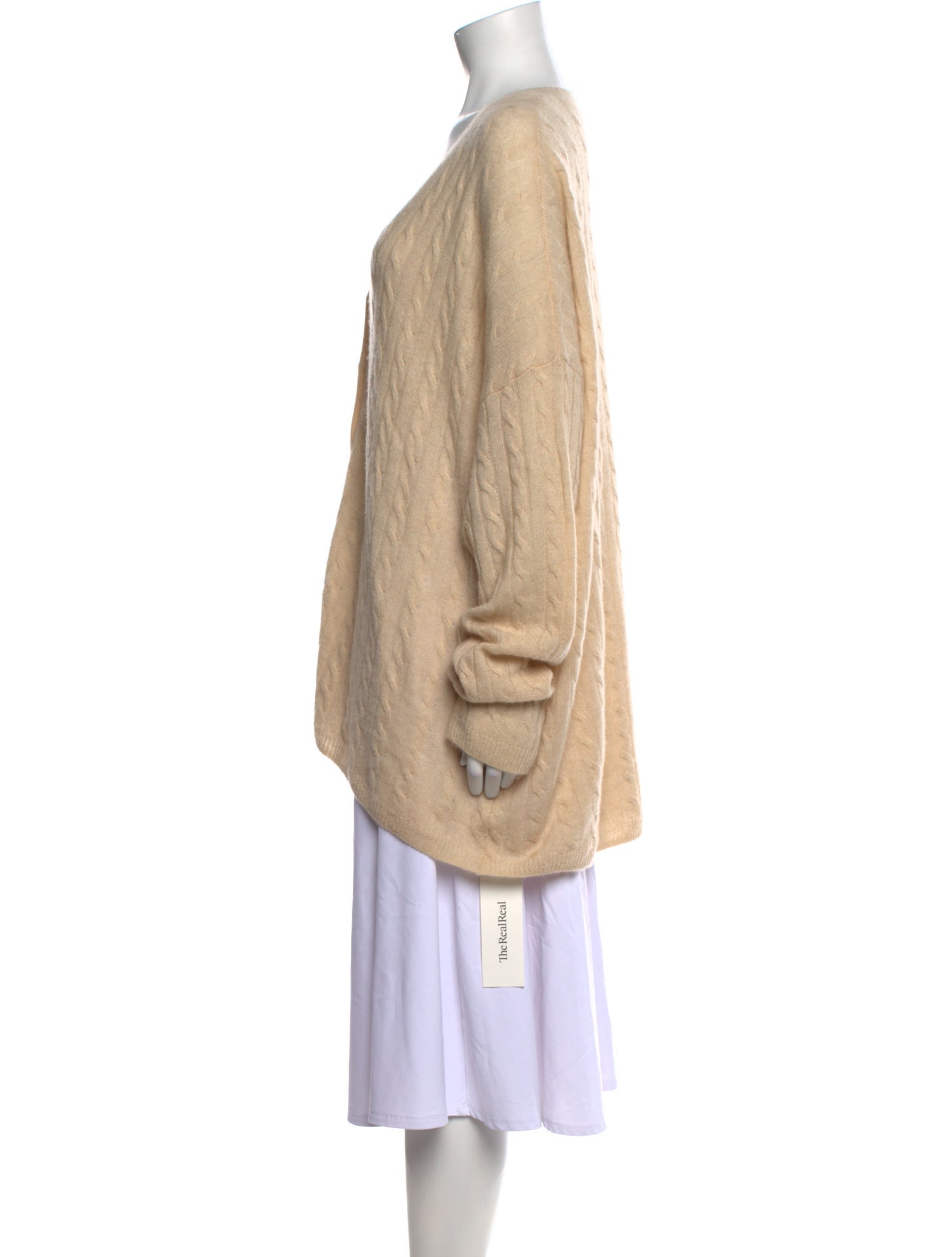 Reformation Cashmere V-Neck Sweater