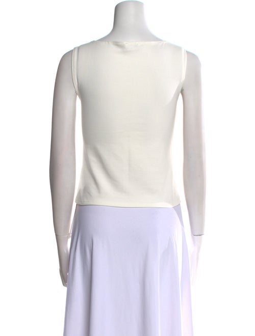 Reformation Scoop Neck Sleeveless Crop Top