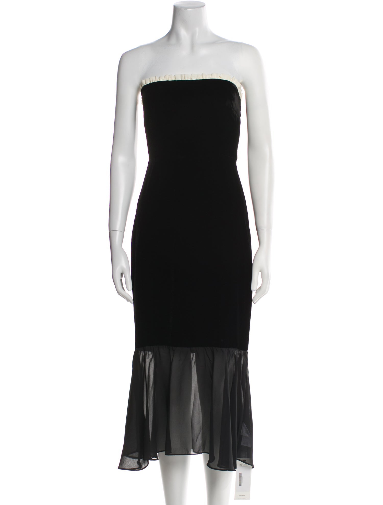 Reformation Strapless Knee-Length Dress w/ Tags