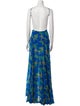Reformation Floral Print Long Dress