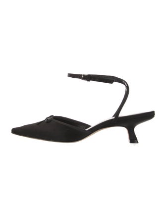 Reformation Satin Mules