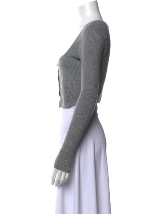 Reformation Cashmere Square Neckline Crop Top