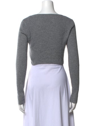 Reformation Cashmere Square Neckline Crop Top