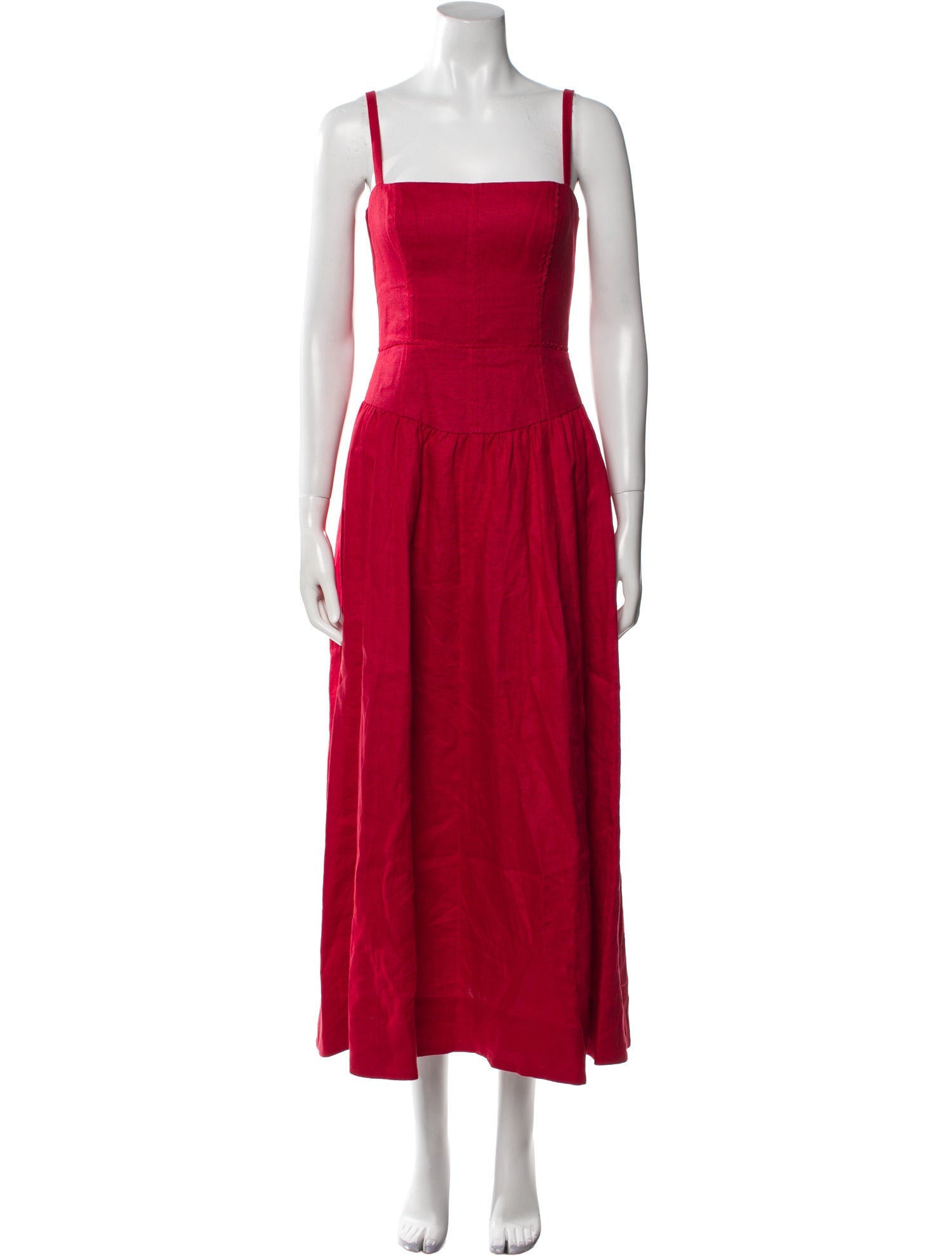 Reformation Linen Long Dress