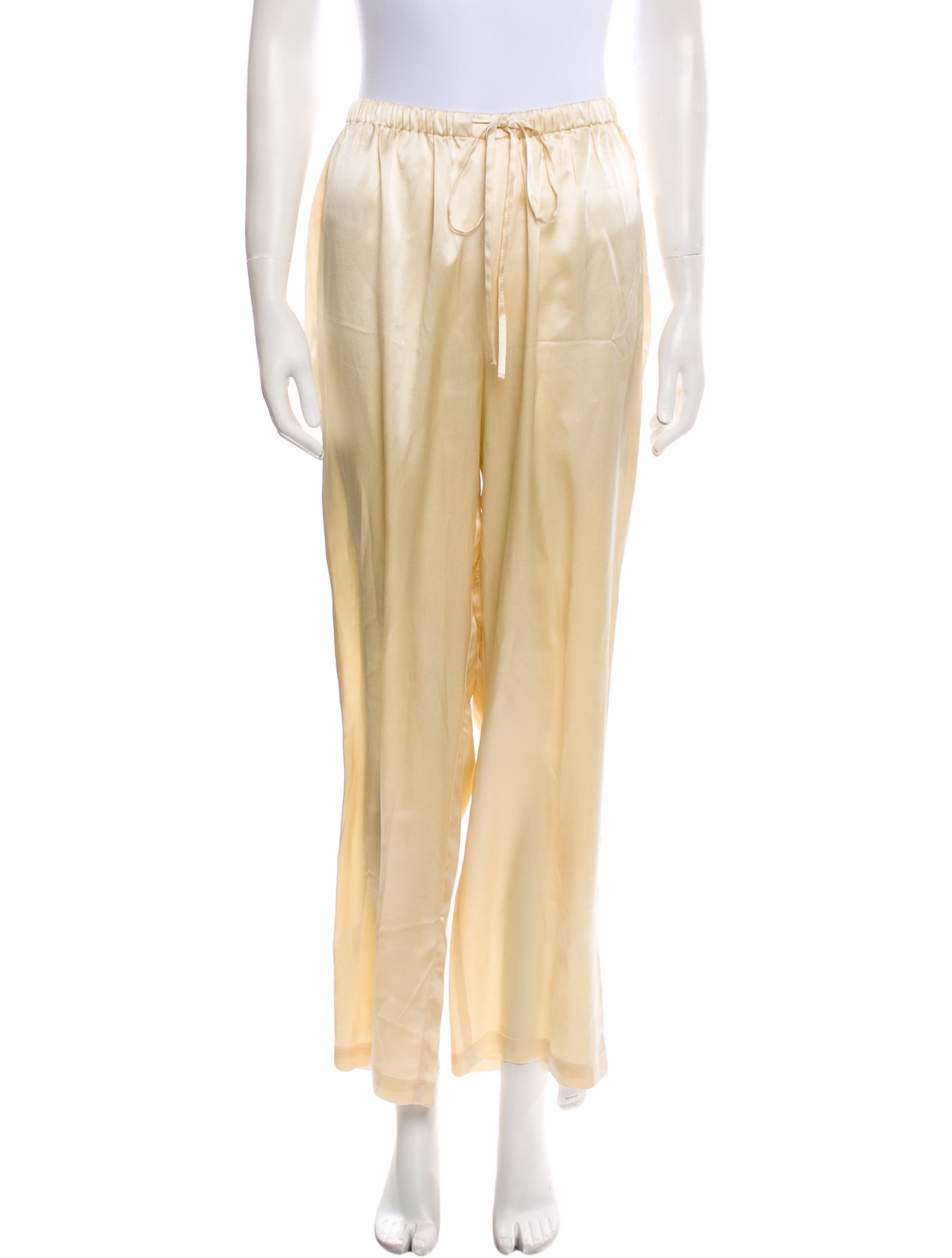 Reformation Satin Wide Leg Pants