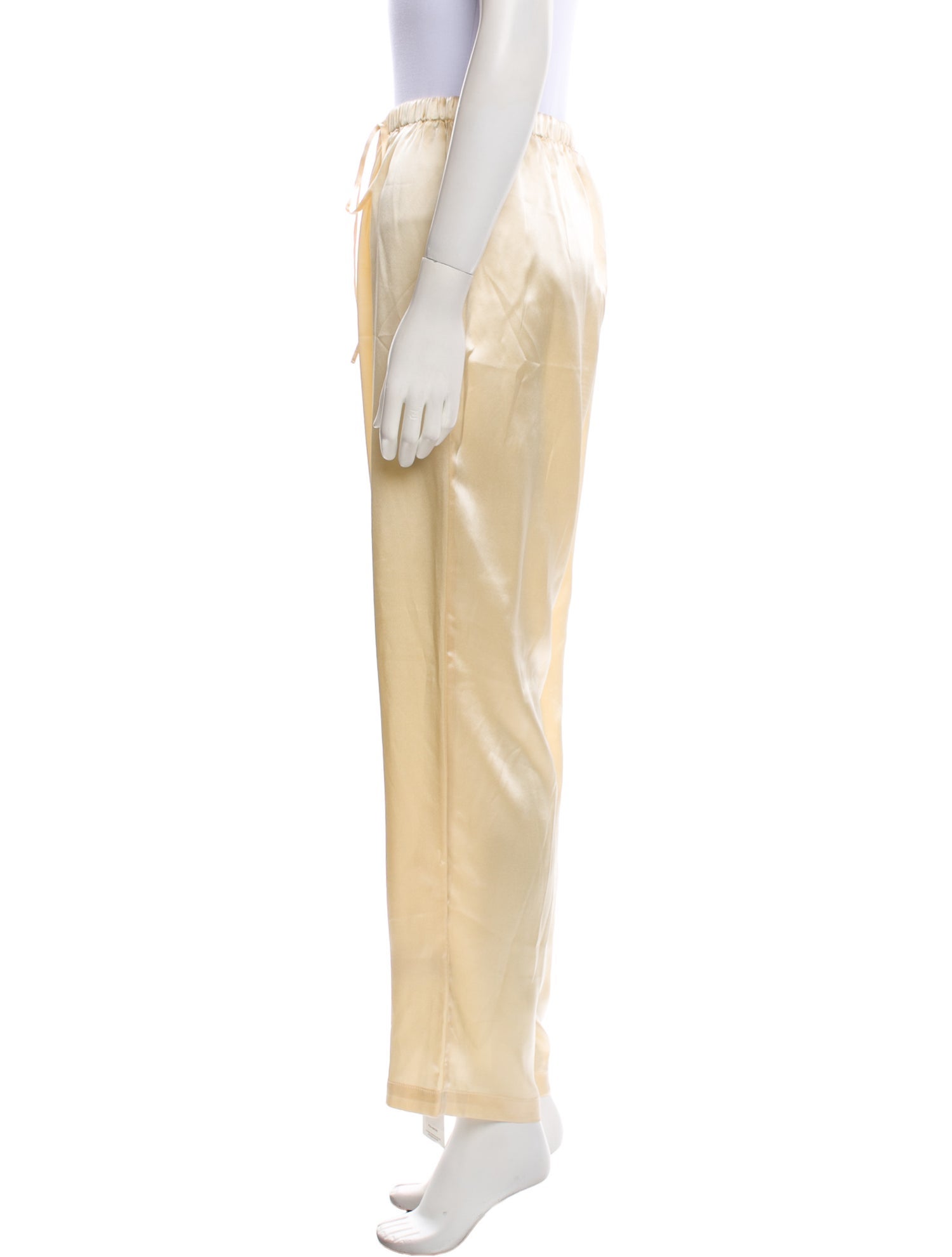 Reformation Satin Wide Leg Pants