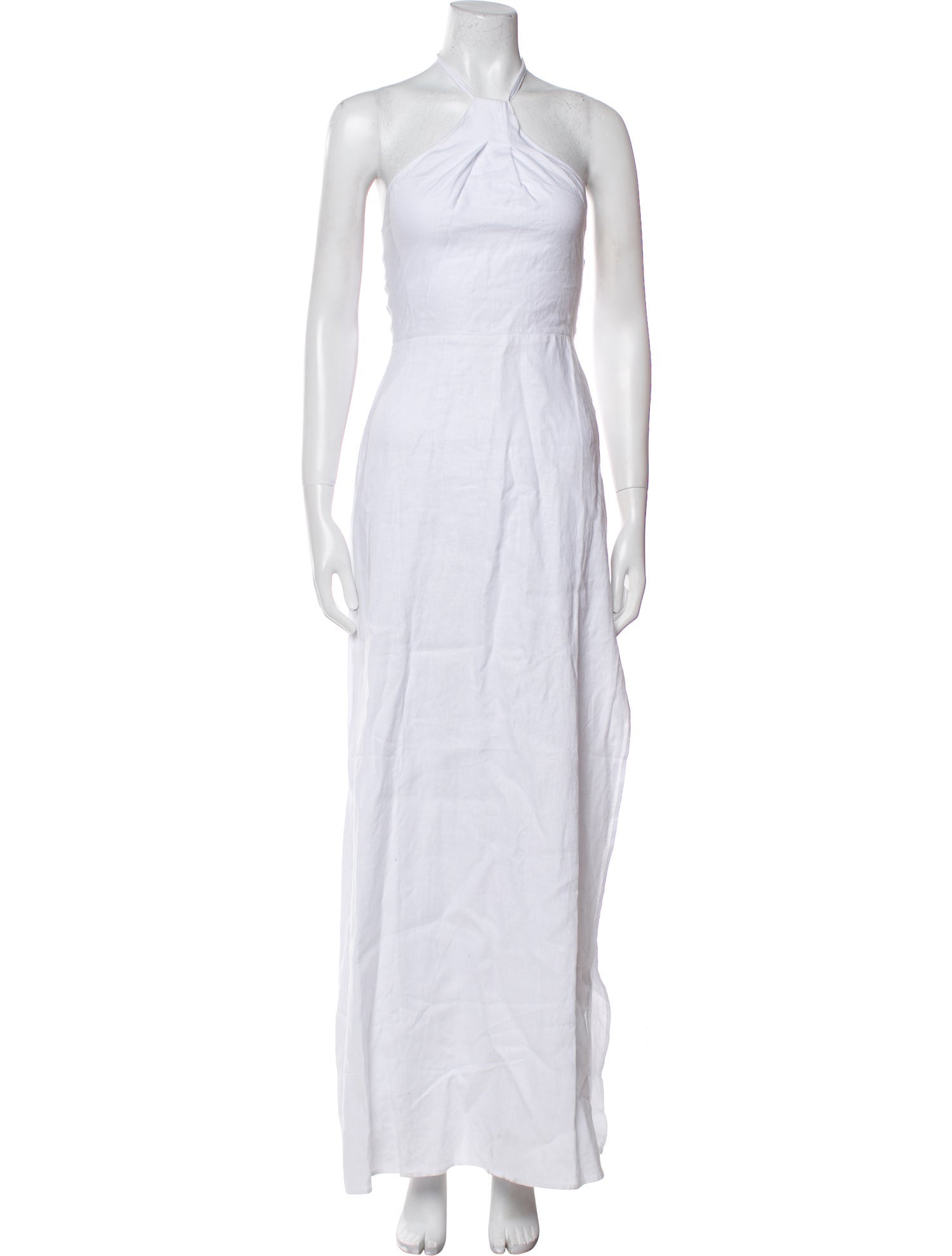 Reformation Halterneck Long Dress