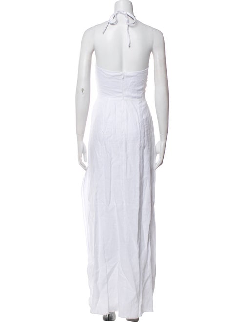 Reformation Halterneck Long Dress