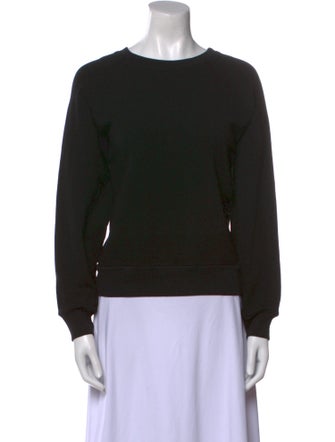 Reformation Scoop Neck Long Sleeve Sweatshirt