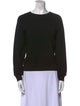 Reformation Scoop Neck Long Sleeve Sweatshirt