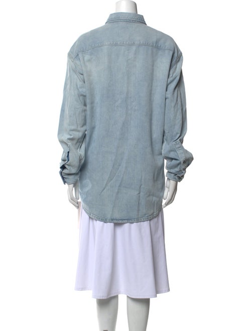 Reformation Long Sleeve Button-Up Top