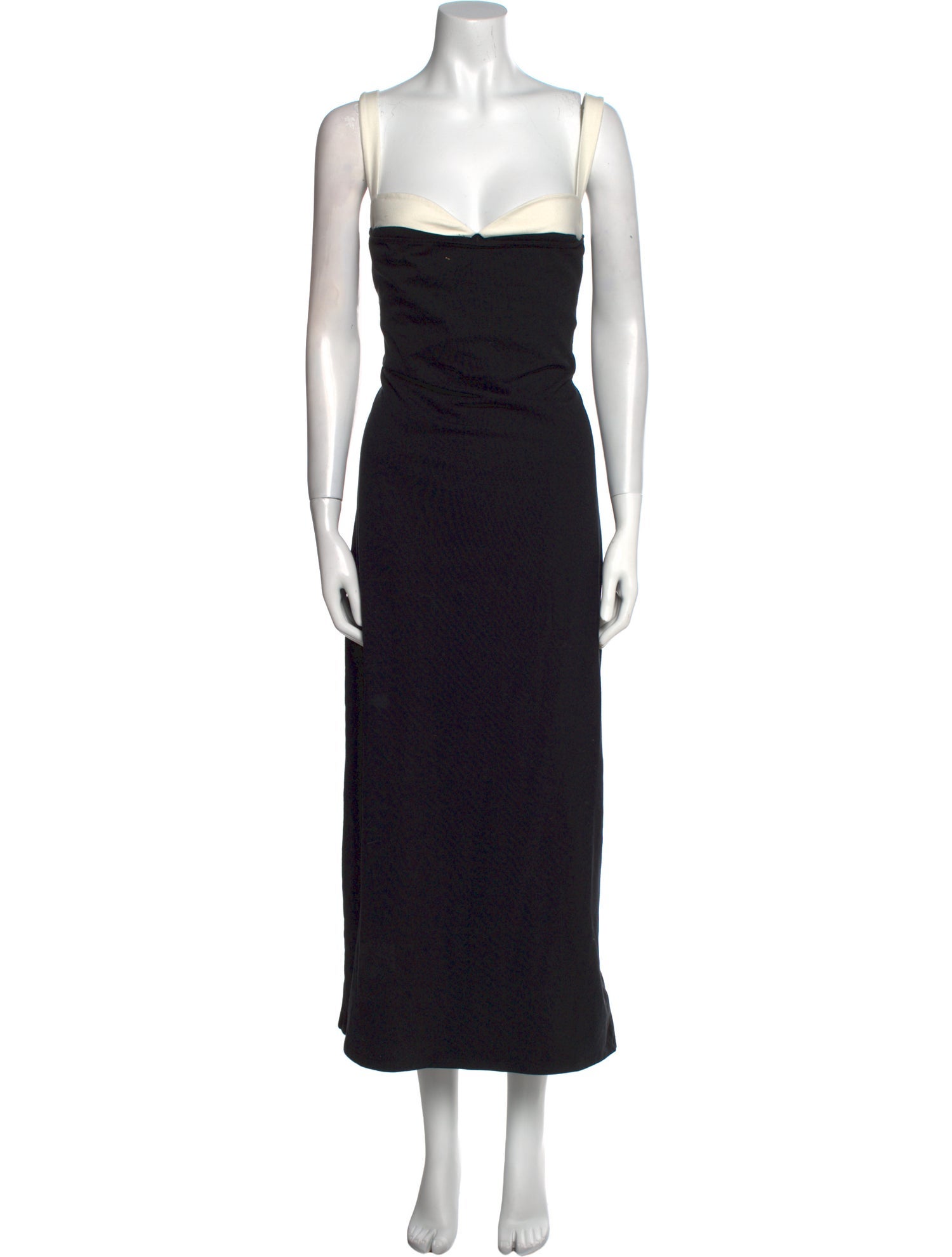 Reformation Square Neckline Long Dress