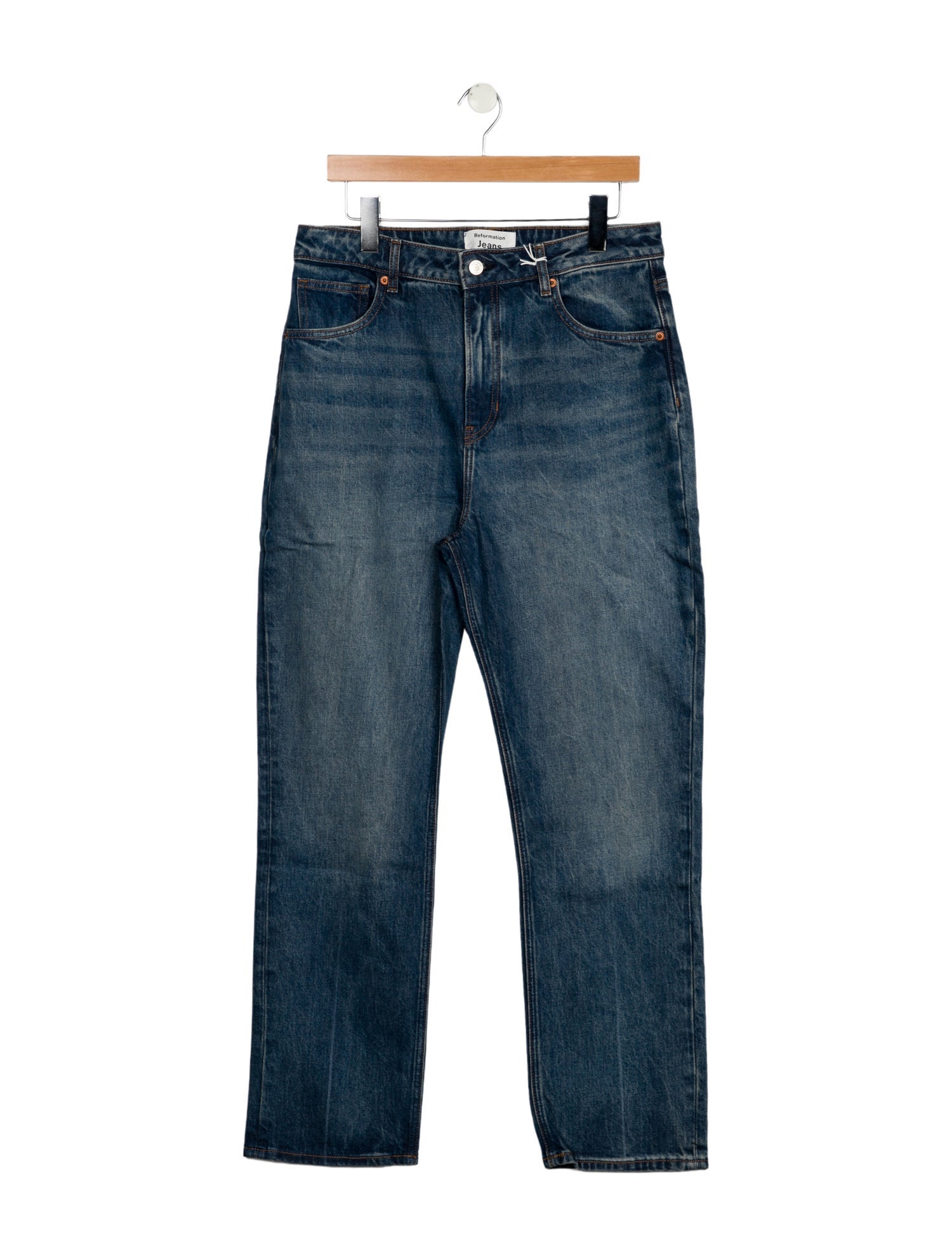 Reformation High-Rise Straight Leg Jeans w/ Tags