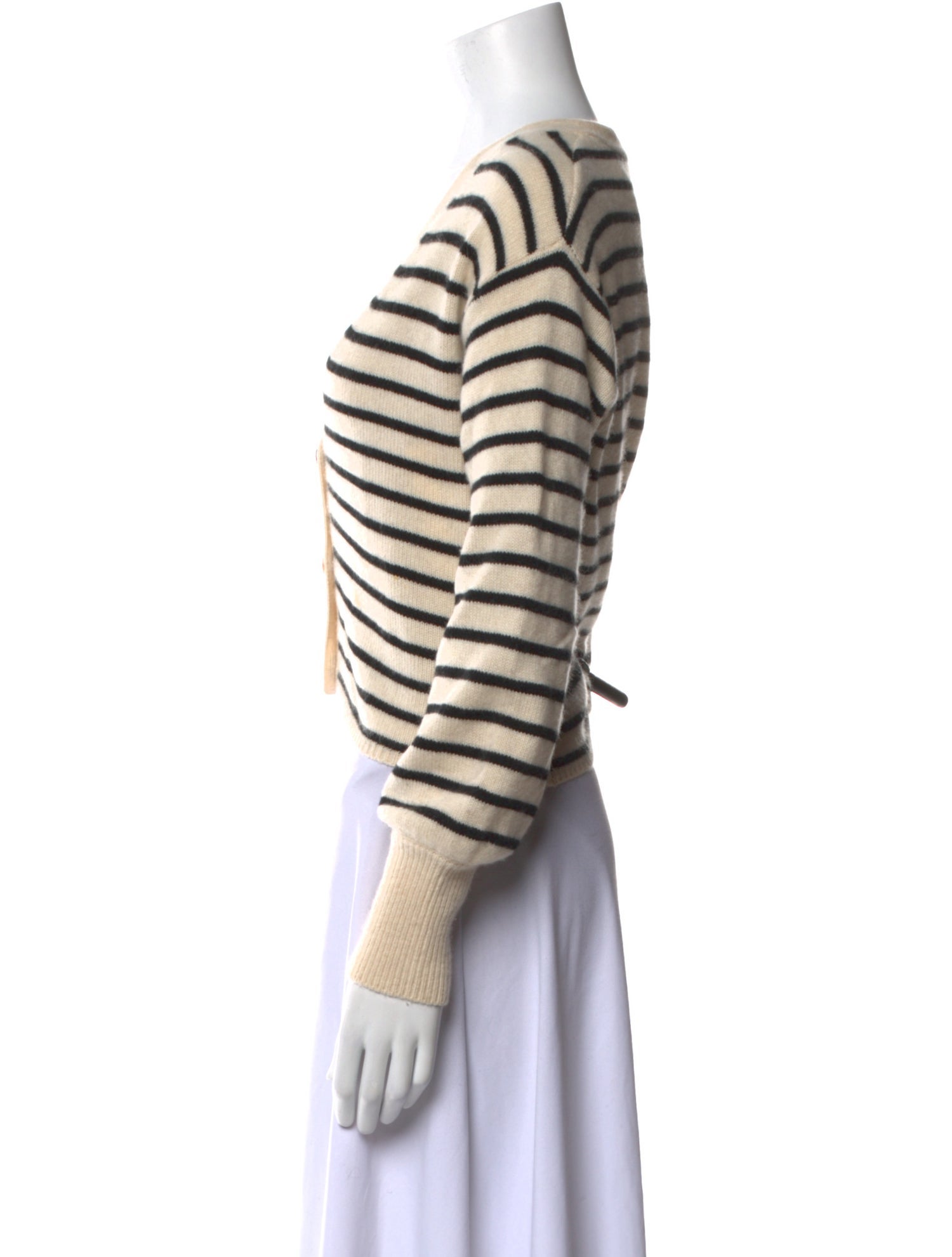 Reformation Cashmere Striped Sweater
