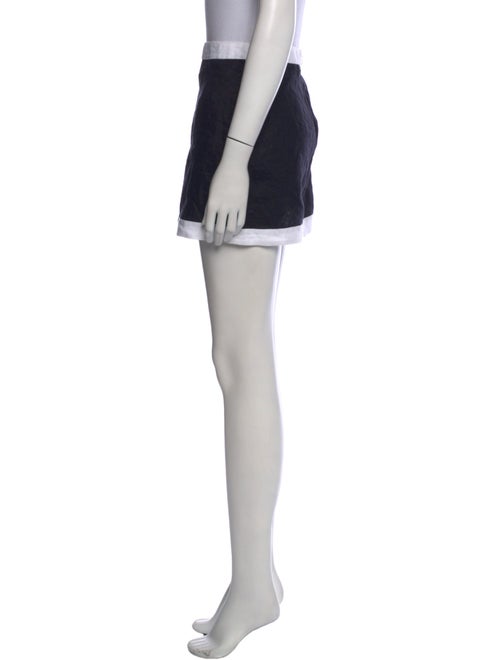 Reformation Linen Mini Skirt