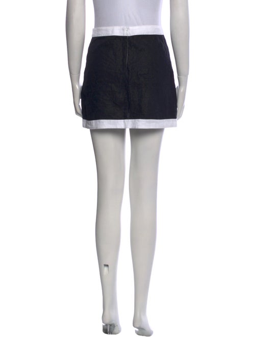 Reformation Linen Mini Skirt
