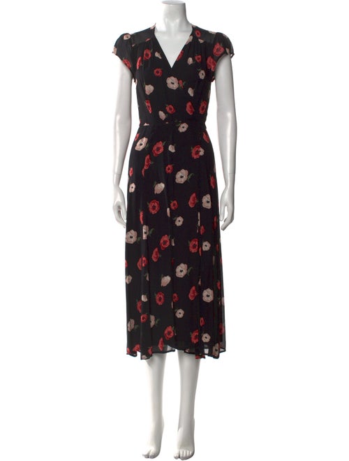 Reformation Floral Print Long Dress