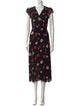 Reformation Floral Print Long Dress