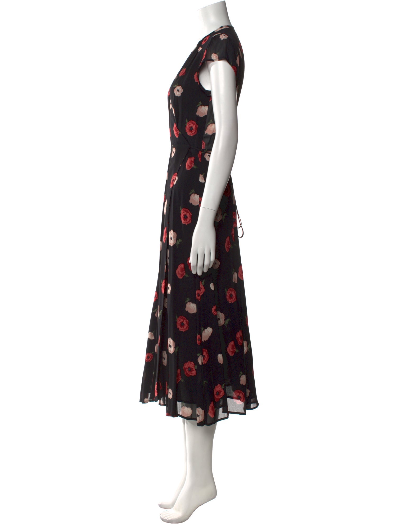 Reformation Floral Print Long Dress