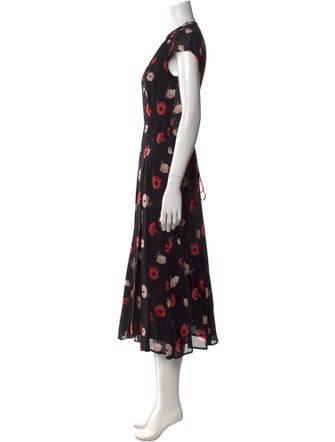 Reformation Floral Print Long Dress