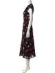 Reformation Floral Print Long Dress