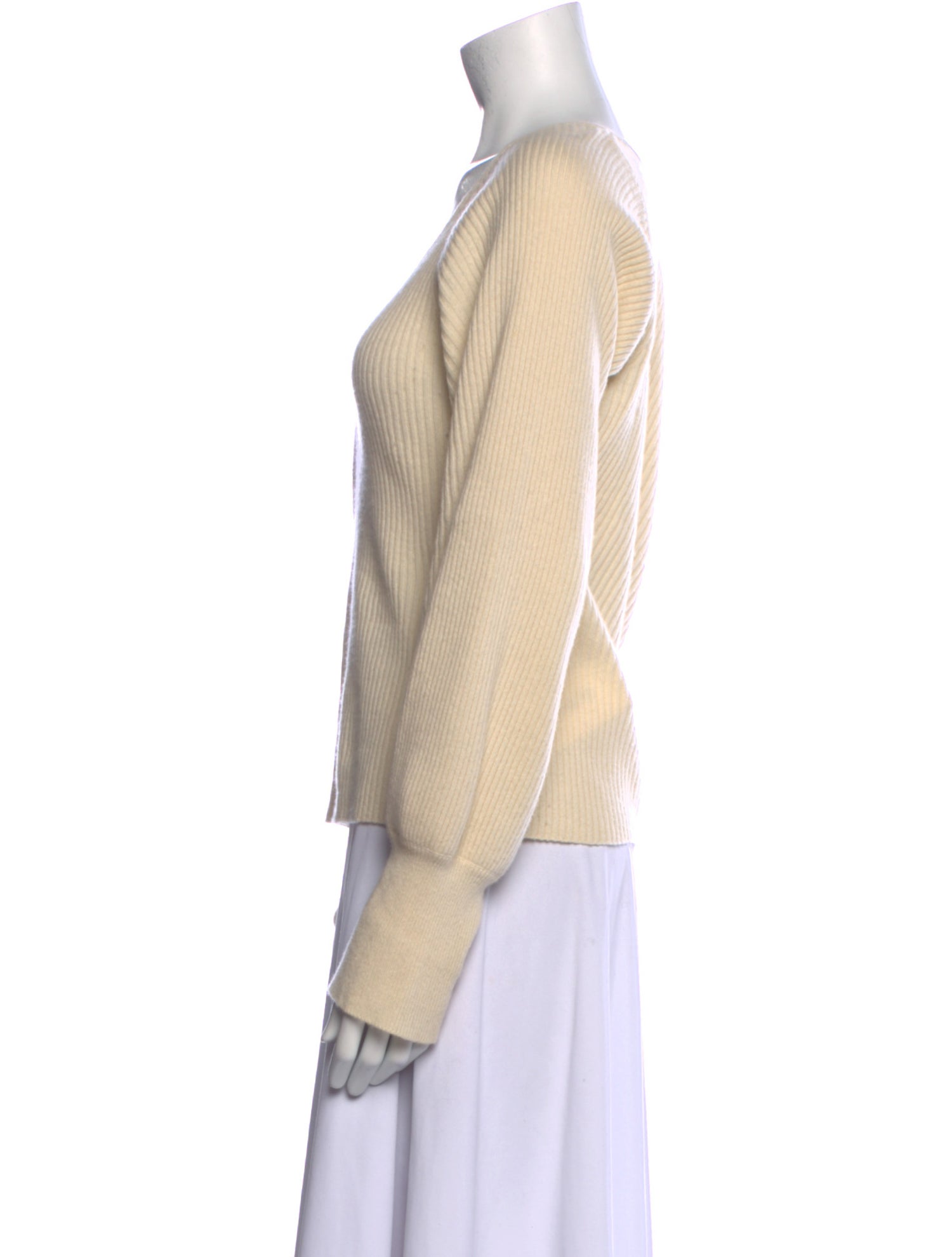 Reformation Cashmere V-Neck Sweater