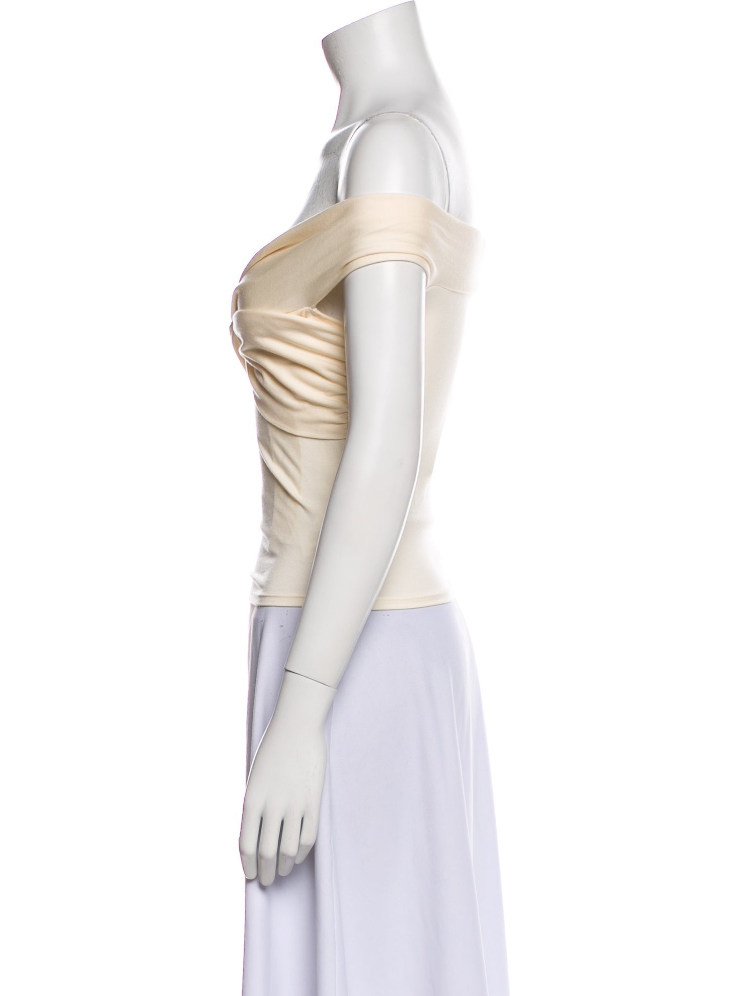 Reformation Off-The-Shoulder Short Sleeve Crop Top w/ Tags