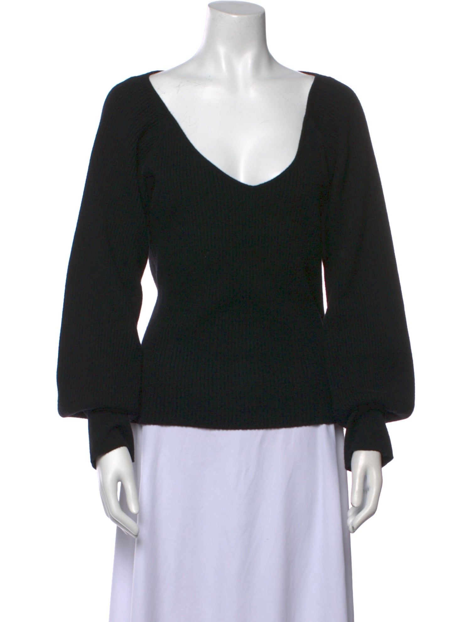 Reformation Cashmere V-Neck Sweater