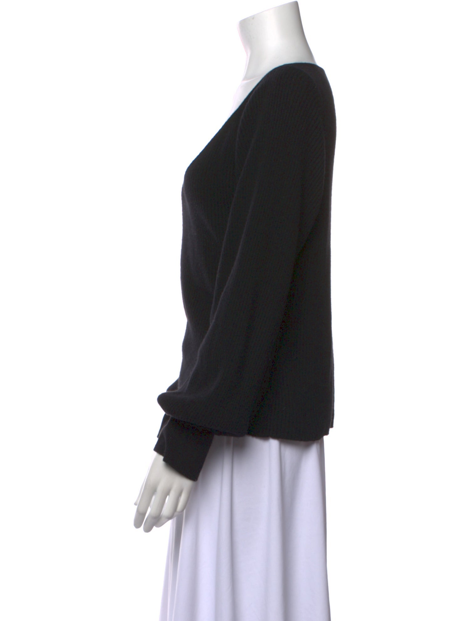 Reformation Cashmere V-Neck Sweater