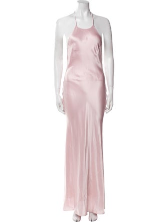 Reformation Silk Long Dress