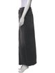 Reformation Raw-Edge Trim Long Skirt