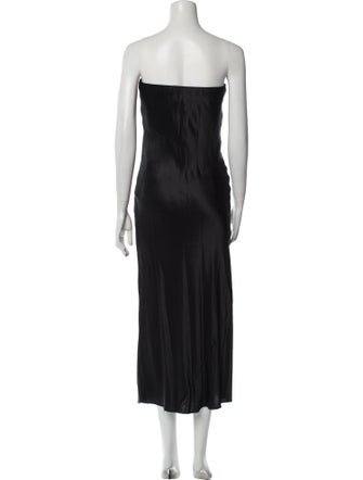 Reformation Silk Midi Length Dress