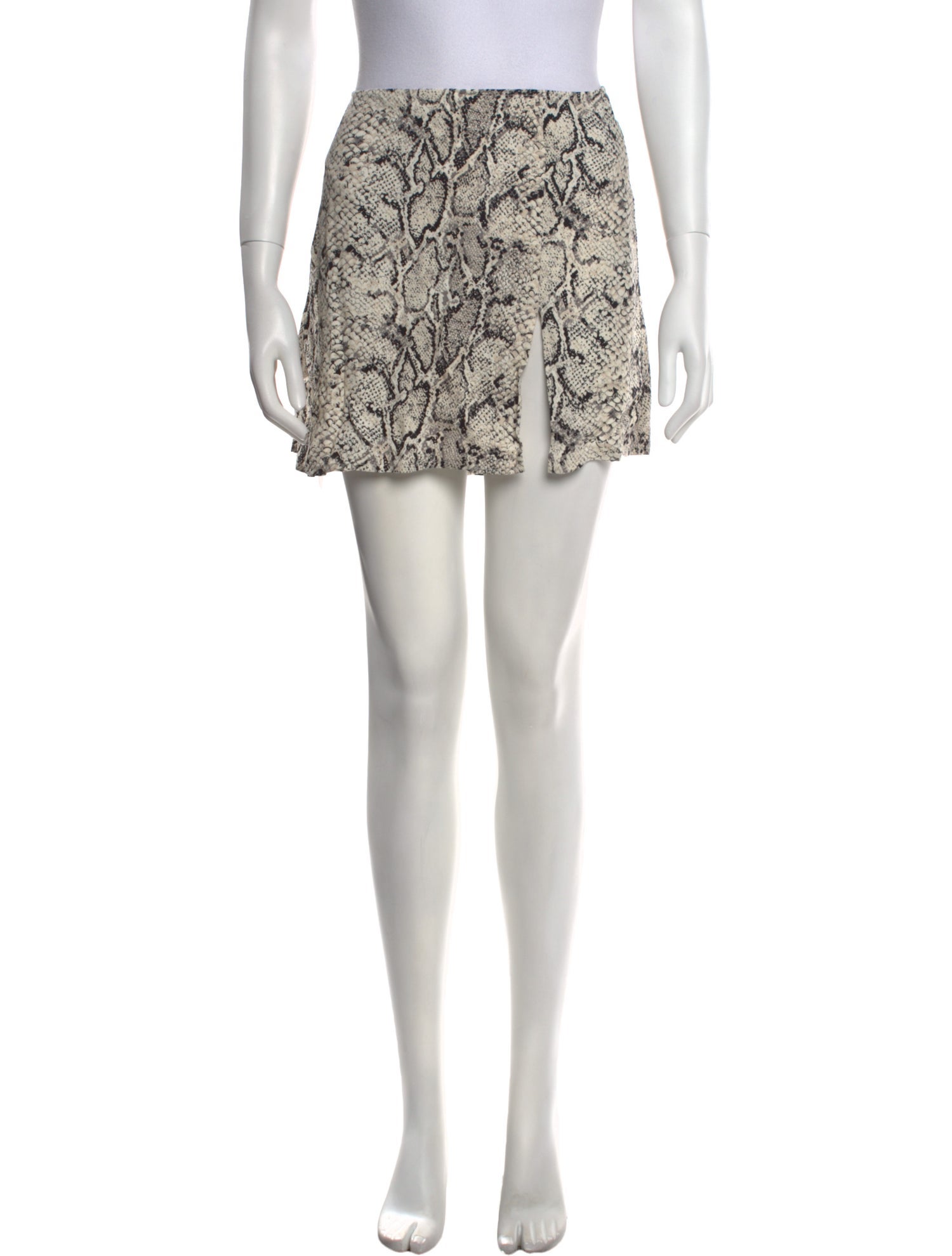 Reformation Printed Mini Skirt w/ Tags