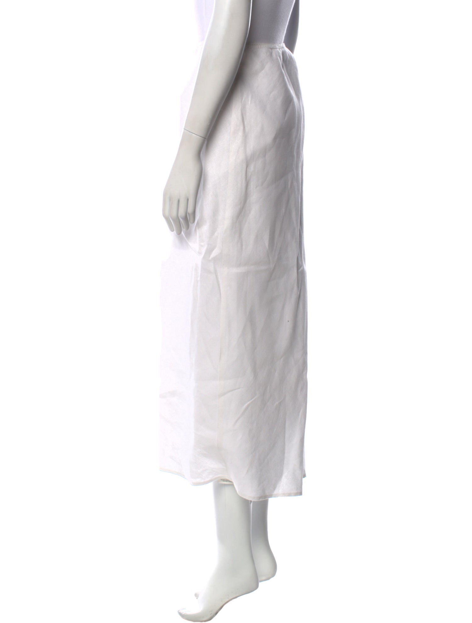 Reformation Linen Midi Length Skirt