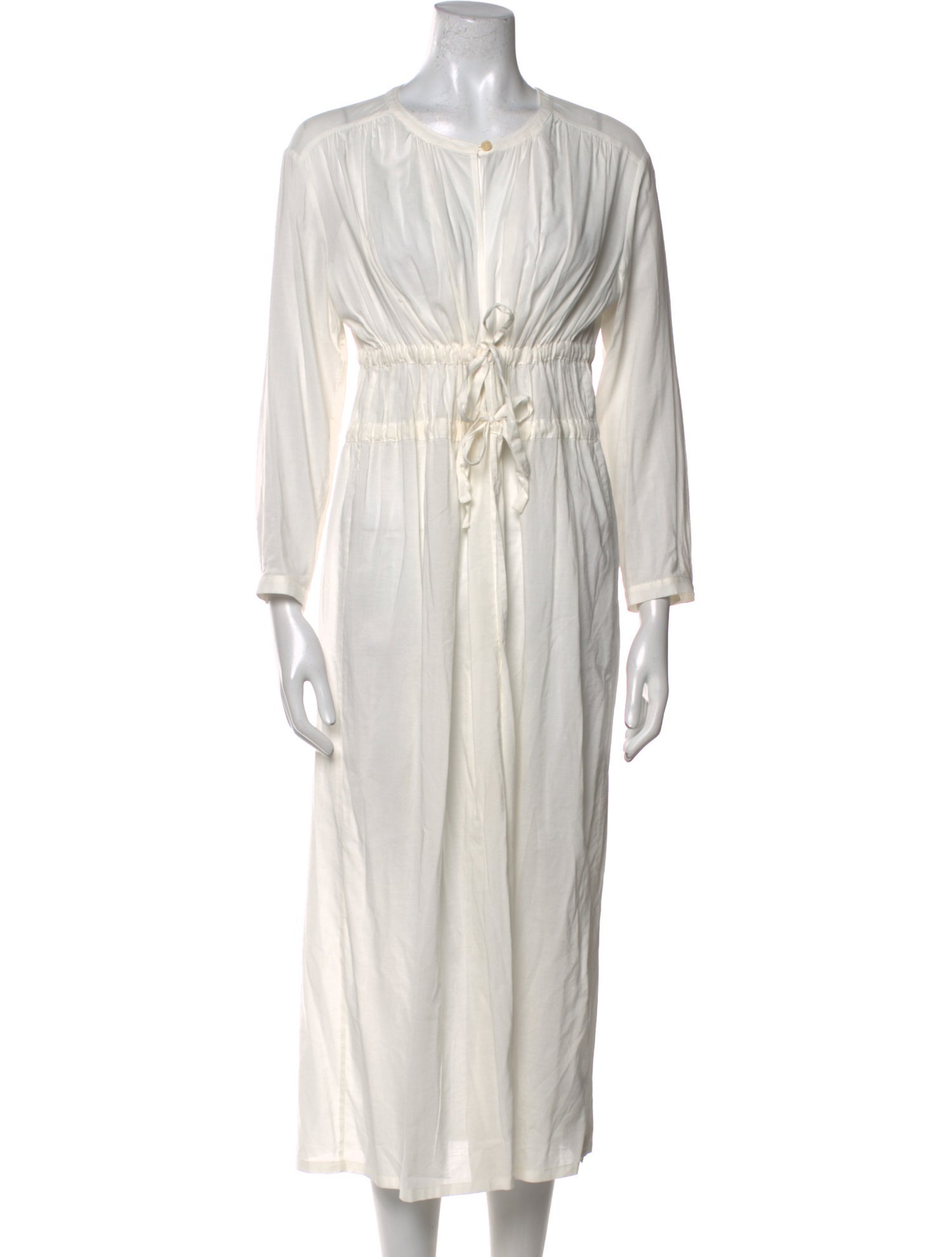 Reformation Scoop Neck Long Dress