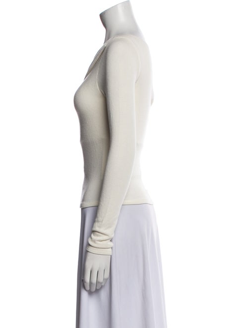 Reformation Asymmetrical Long Sleeve Top