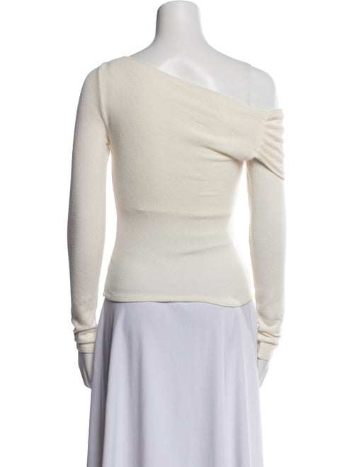 Reformation Asymmetrical Long Sleeve Top