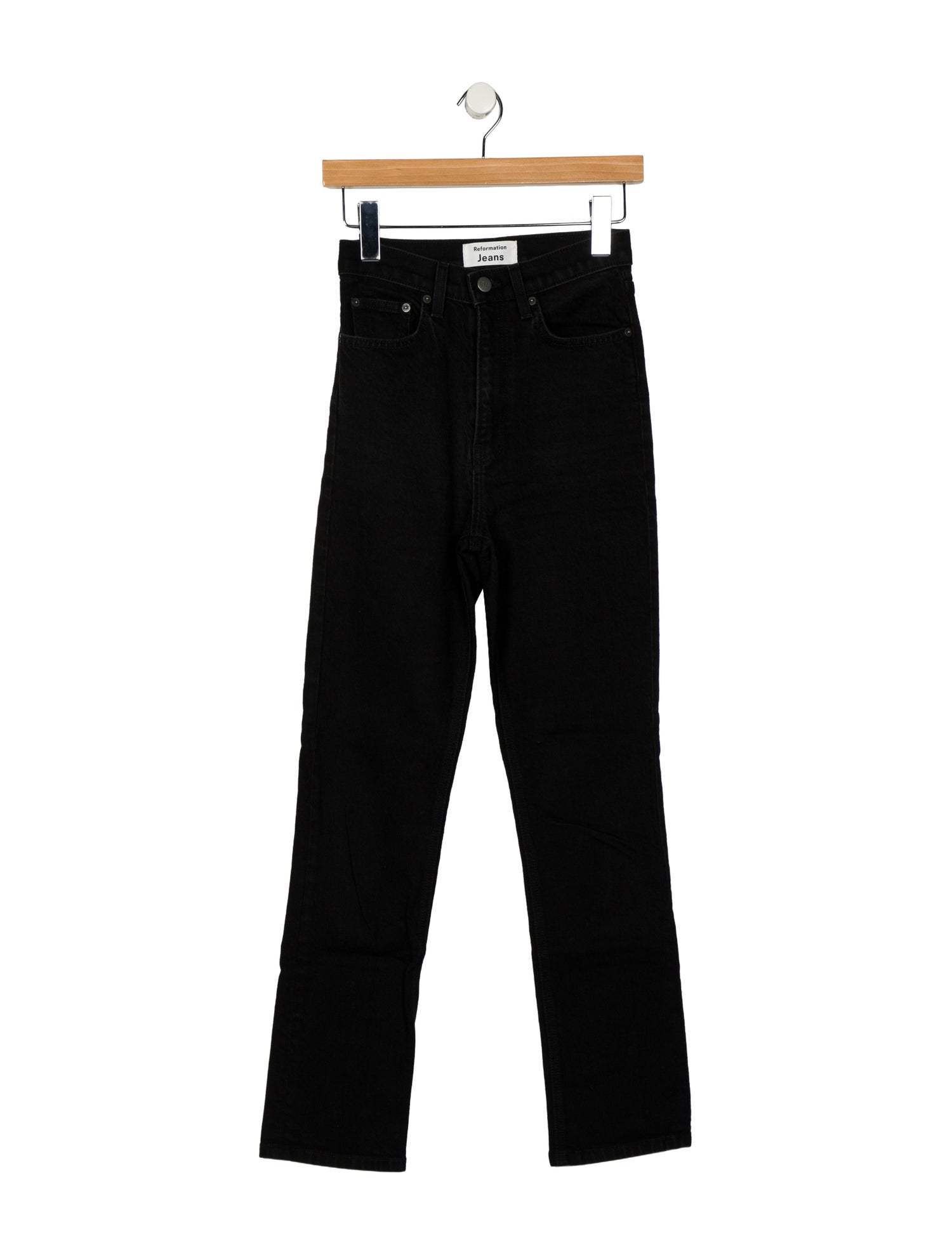 Reformation High-Rise Straight Leg Jeans