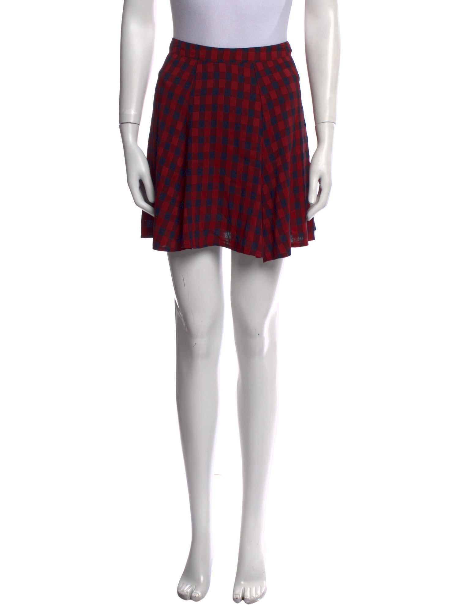 Reformation Printed Mini Skirt