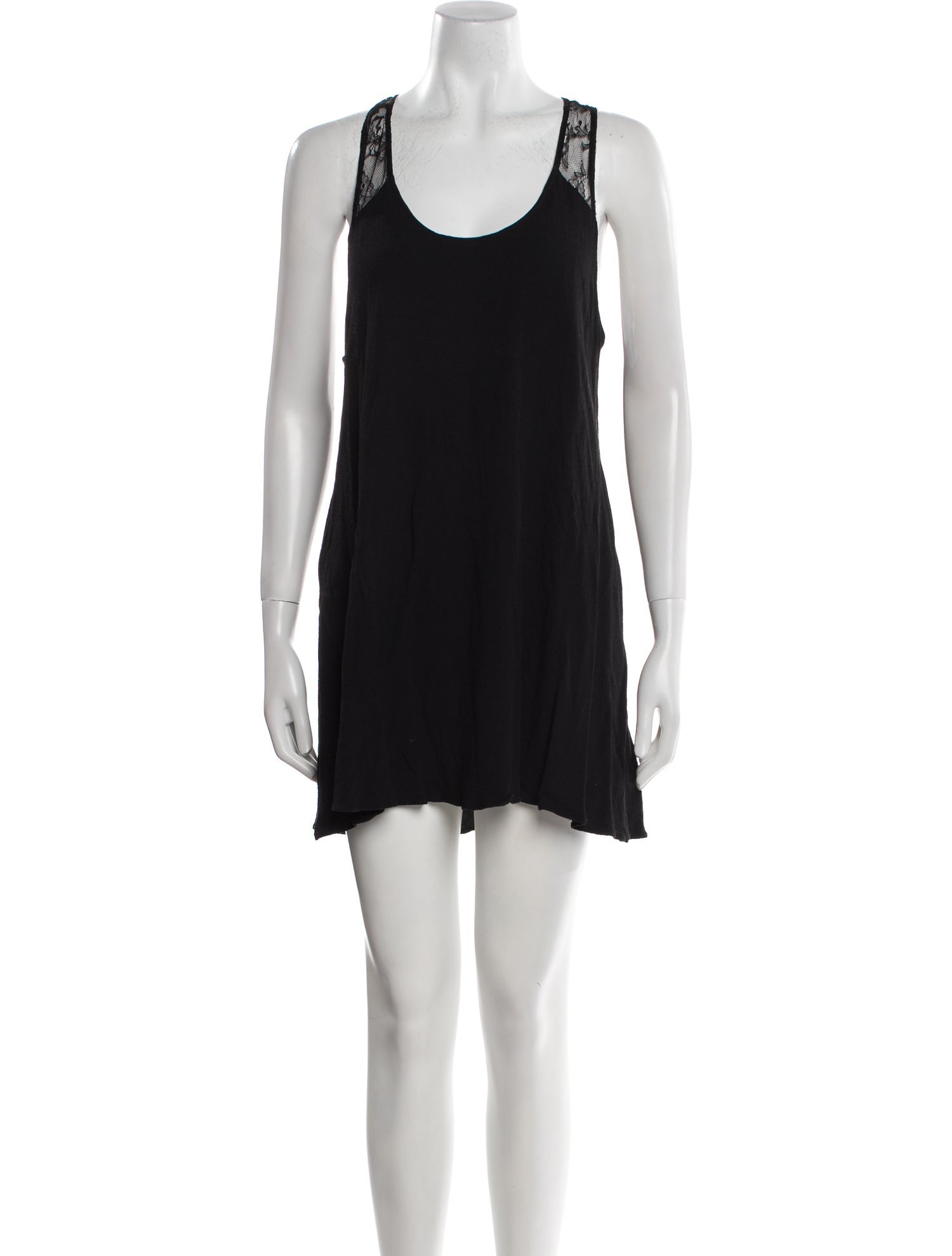 Reformation Scoop Neck Mini Dress