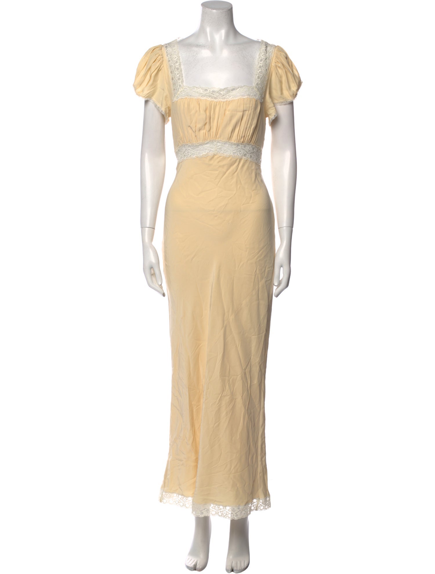 Reformation Silk Long Dress