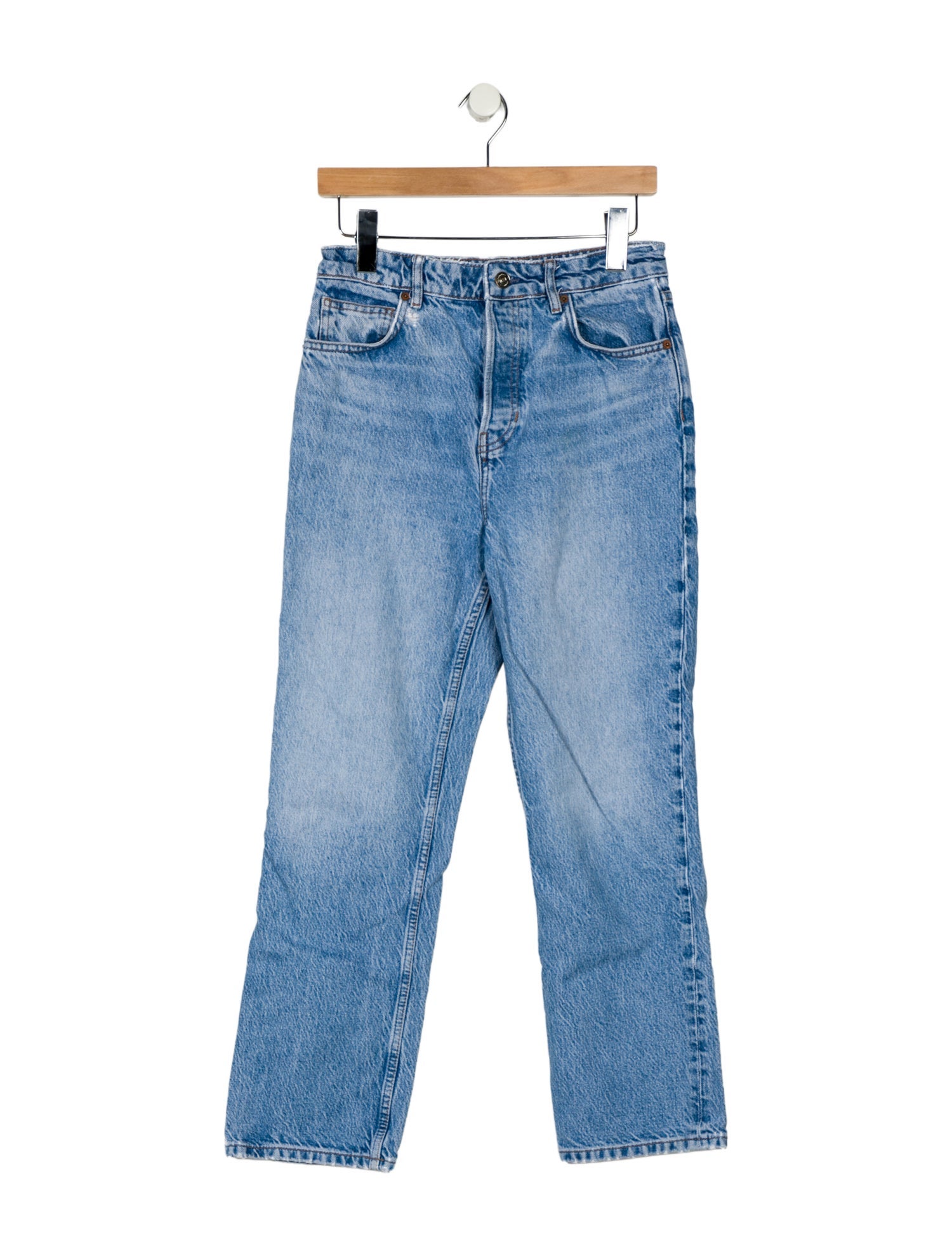 Reformation High-Rise Straight Leg Jeans