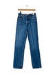 Reformation Mid-Rise Straight Leg Jeans
