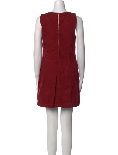 Reformation Bateau Neckline Mini Dress