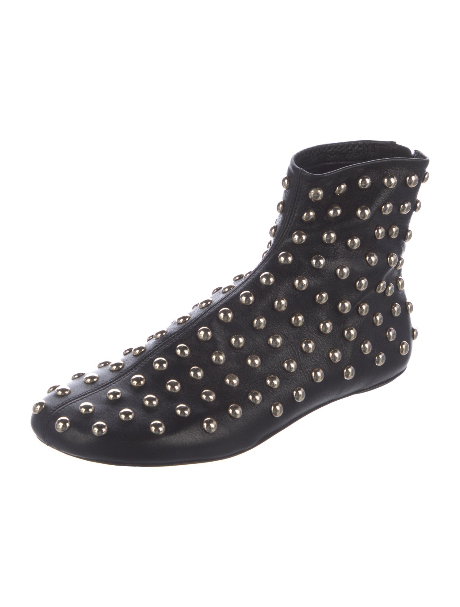 Reformation Leather Patterned Boots