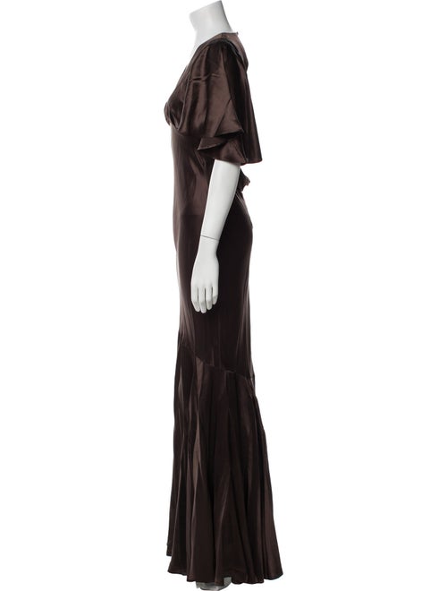 Reformation Silk Long Dress