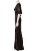 Reformation Silk Long Dress
